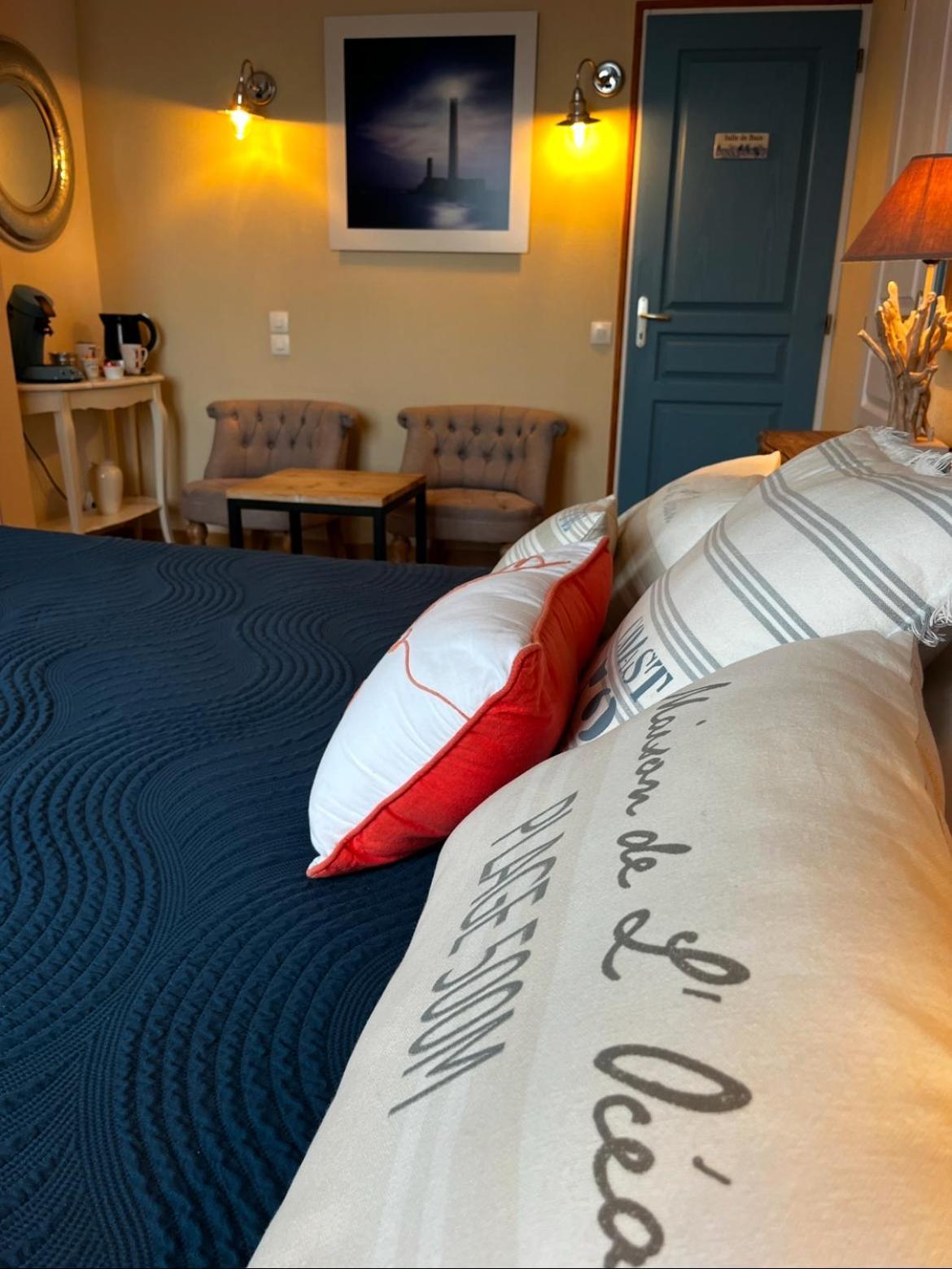Les Transats Chambre Et Appartements Face A La Mer Barfleur Exterior photo