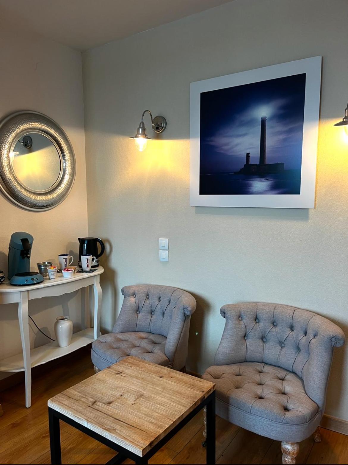 Les Transats Chambre Et Appartements Face A La Mer Barfleur Exterior photo