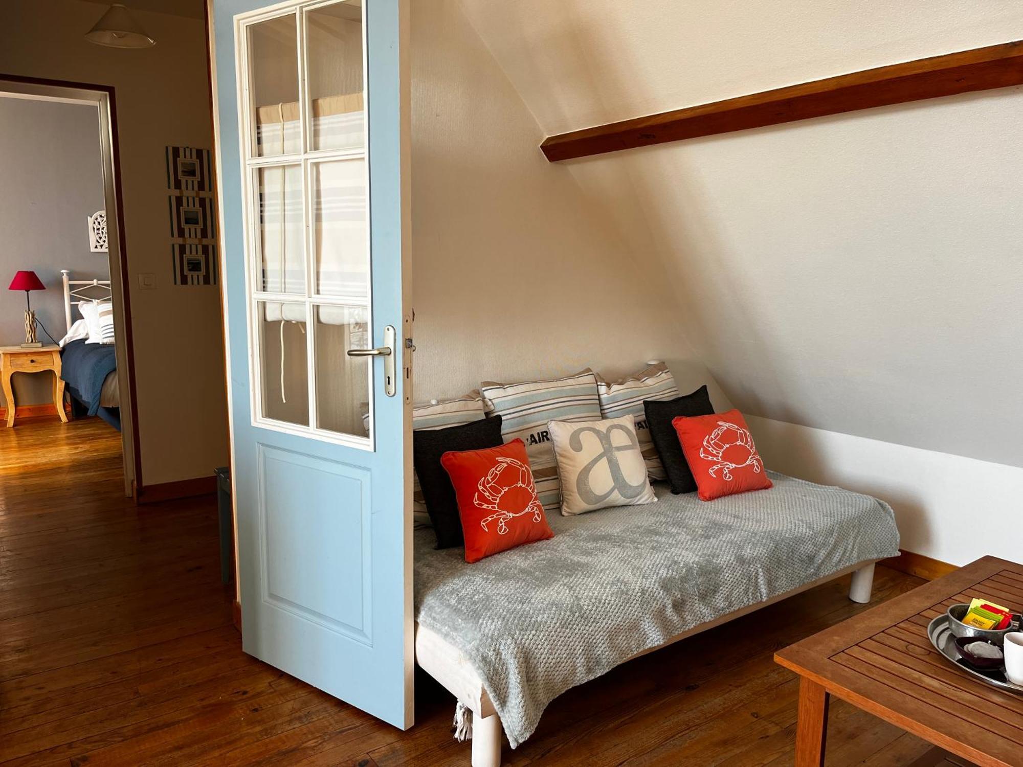 Les Transats Chambre Et Appartements Face A La Mer Barfleur Exterior photo